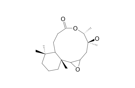 (9R,11R,14S)-9,11-EPOXY-13-HYDROXY-17-NOR-8,9-SECOLABDAN-8,14-OLIDE