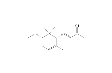 (1'R,5'S,E)-4-(5'-Ethyl-2',6',6'-trimethylcyclohex-2'-enyl)but-3-en-2-one