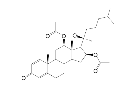 NANJIOL-A;(20S)-12-BETA,16-BETA,20-TRIHYDROXYCHOLESTA-1,4-DIENE-3-ONE-12,16-DIACETATE