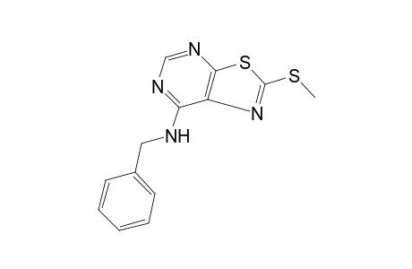 7-(benzylamino)-2-(methylthio)thiazolo[5,4-d]pyrimidine