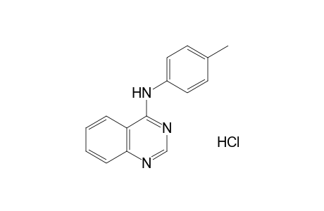 4-(p-toluidino)quinazoline, monohydrochloride