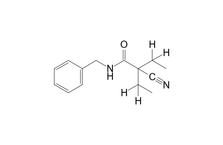 N-benzyl-2-cyano-2-ethylbutyramide