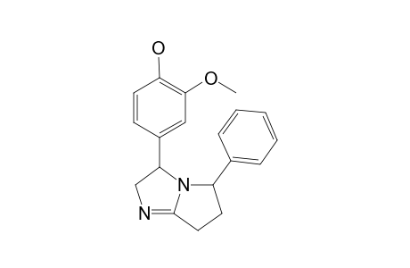 4-(2,3,6,7-tetrahydro-5-phenyl-5H-pyrrolo[1,2-a]imidazol-5-yl)-2-methoxyphenol