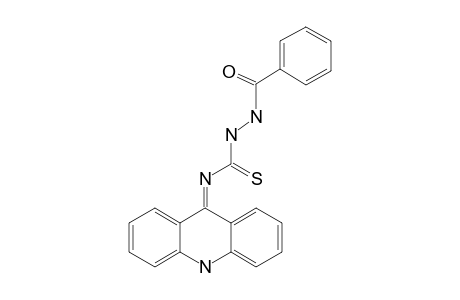 4-(9',10'-DIHYDROACRIDIN-9'-YLIDENE)-1-(BENZOYL)-THIOSEMICARBAZIDE