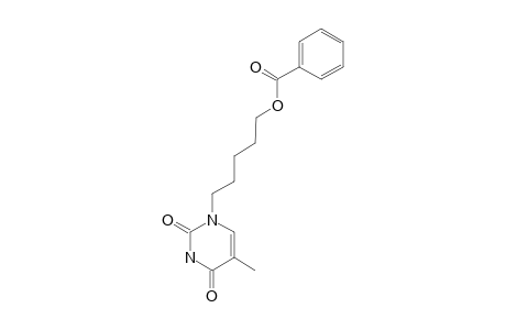1-(5-Benzoyloxypentyl)thymine