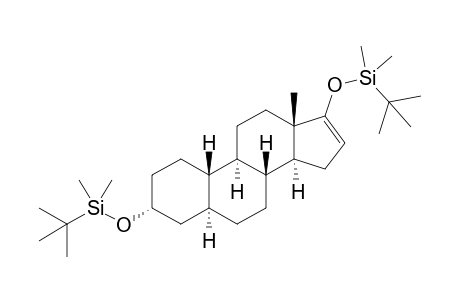 tert-butyl-[[(3R,5S,8R,9R,10S,13S,14S)-3-[tert-butyl(dimethyl)silyl]oxy-13-methyl-1,2,3,4,5,6,7,8,9,10,11,12,14,15-tetradecahydrocyclopenta[a]phenanthren-17-yl]oxy]dimethylsilane