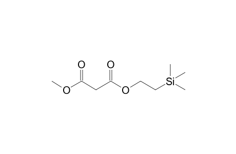 1-O-methyl 3-O-(2-trimethylsilylethyl) propanedioate