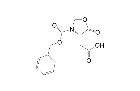 (4S)-N-Carbobenzyloxy-5-oxo-4-oxazolidine acetic acid