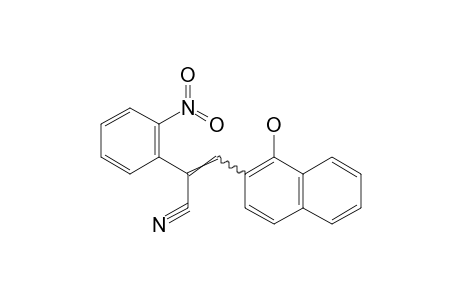 1-HYDROXY-alpha-(o-NITROPHENYL)-2-NAPHTHALENEACRYLONITRILE