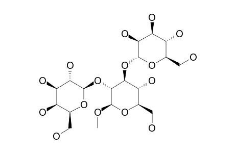 METHYL-2-O-(BETA-D-GALACTOPYRANOSYL)-3-0-(ALPHA-D-MANNOPYRANOSYL)-BETA-D-GLUCOPYRANOSIDE