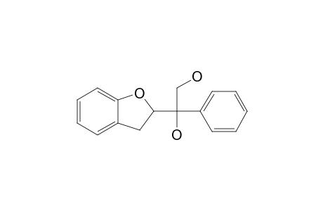 2-(1',2'-DIHYDROXY-1'-PHENYLETHYL)-2,3-DIHYDROBENZO-[B]-FURANE