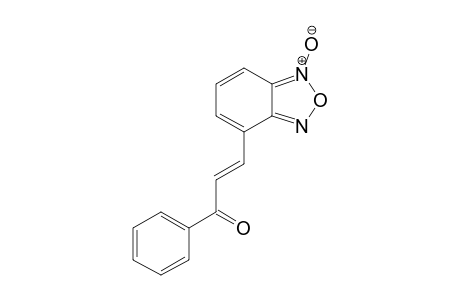 5E-[2-(phenylcarbonyl)vinyl]benzo[1,2-c]1,2,5-oxadiazole N-oxide