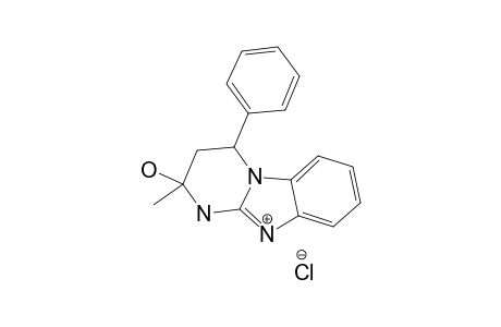 (2RS,4SR)-2-METHYL-4-PHENYL-1,2,3,4-TETRAHYDRO-PYRIMIDO-[1,2-A]-BENZIMIDAZOLE-2-OL-HYDROCHLORIDE