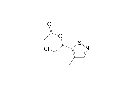 4-Methyl-5-(1-(1-acetoxy-2-chloroethyl)-1,3-isothoiazole