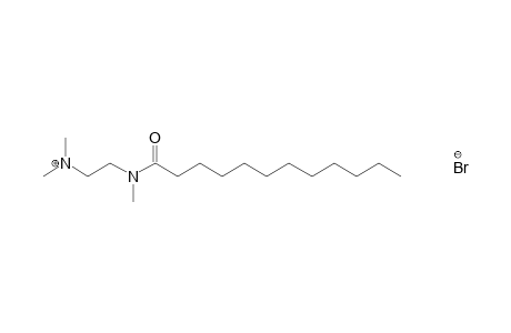 N-[2-(dimethylamino)ethyl]-N-methyldodecanamide, monohydrobromide
