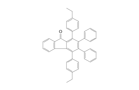 1,4-bis(p-ethylphenyl)-2,3-diphenylfluoren-9-one