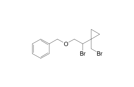 [2-bromanyl-2-[1-(bromomethyl)cyclopropyl]ethoxy]methylbenzene