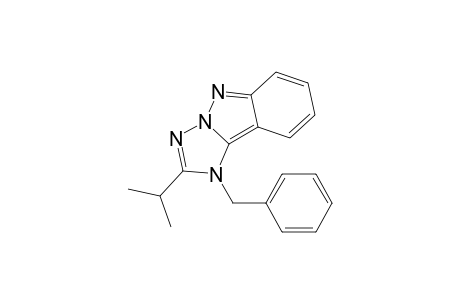 2-ISOPROPYL-1-BENZYL-1H-1,2,4-TRIAZOLO-[2,3-B]-INDAZOLE