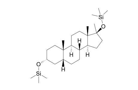 trimethyl-[[(3R,5R,8R,9S,10S,13S,14S,17S)-10,13,17-trimethyl-3-trimethylsilyloxy-1,2,3,4,5,6,7,8,9,11,12,14,15,16-tetradecahydrocyclopenta[a]phenanthren-17-yl]oxy]silane