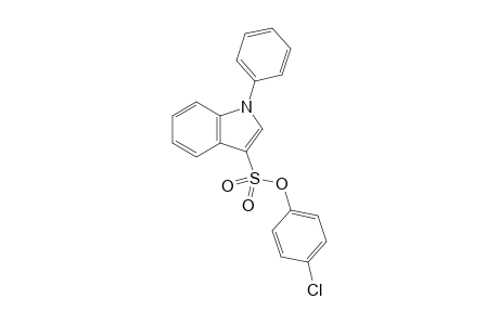 4-Chlorophenyl 1-phenyl-1H-indole-3-sulfonate