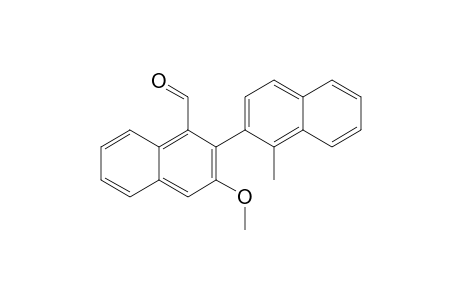 (-)-(S)-3-METHOXY-1'-METHYL-2,2'-BINAPHTHALENE-1-CARBALDEHYDE