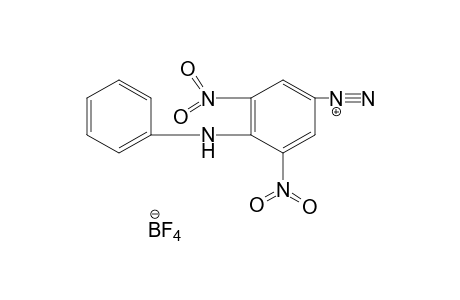 4-ANILINO-3,5-DINITROBENZENEDIAZONIUM TETRAFLUOROBORATE (1-)