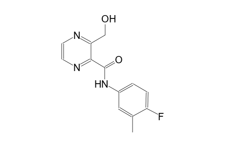 2-pyrazinecarboxamide, N-(4-fluoro-3-methylphenyl)-3-(hydroxymethyl)-