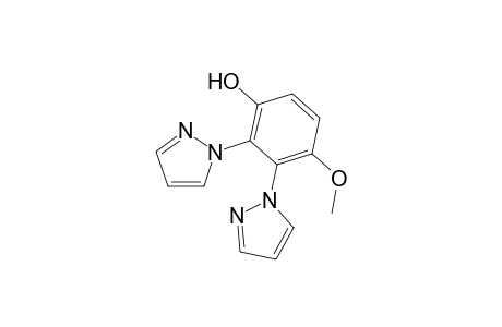 2,3-Bis(1-pyrazolyl)-1-hydroxy-4-methoxybenzene