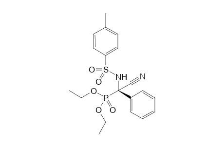 (S)-Diethyl cyano(4-methylphenylsulfonamido)(phenyl)methylphosphonate