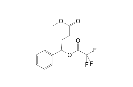 Methyl 4-phenyl-4-[(trifluoroacetyl)oxy]butanoate