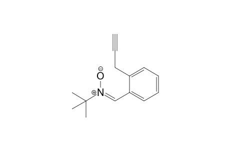 N-tert-butyl-1-(2-prop-2-ynylphenyl)methanimine oxide