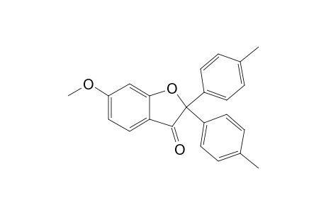 2,2-Bis(4'-Methylphenyl)-6-methoxybenzofuran-3(2H)-one
