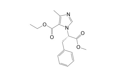 (S)-3-(1-Methoxycarbonyl-2-phenylethyl)-5-methyl-3H-imidazole-4-carboxylic acid ethyl ester