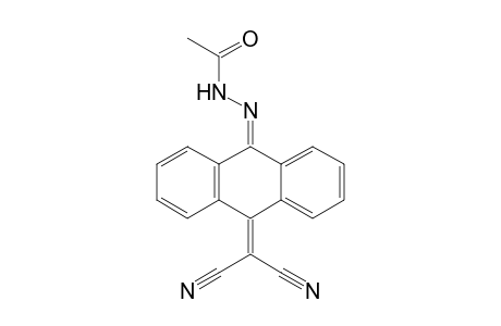 N-Acetyl-10-dicyanomethylene-9-anthrone hydrazone