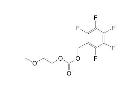 Carbonic acid, 2-methoxyethyl pentafluorobenzyl ester