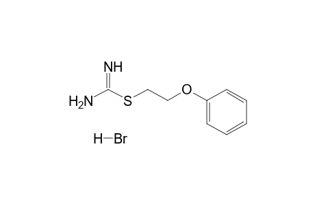 Carbamimidothioic acid, 2-phenoxyethyl ester, monohydrobromide