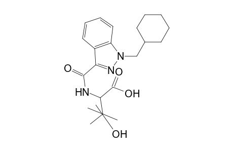 MDMB-CHMINACA-M (HOOC-HO-) isomer 3 MS2