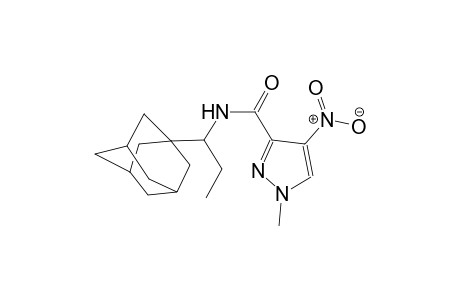 N-[1-(1-adamantyl)propyl]-1-methyl-4-nitro-1H-pyrazole-3-carboxamide
