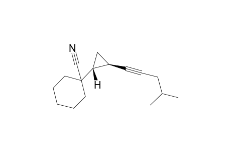 1-[(1R,2R)-2-(4-methylpent-1-ynyl)cyclopropyl]cyclohexanecarbonitrile