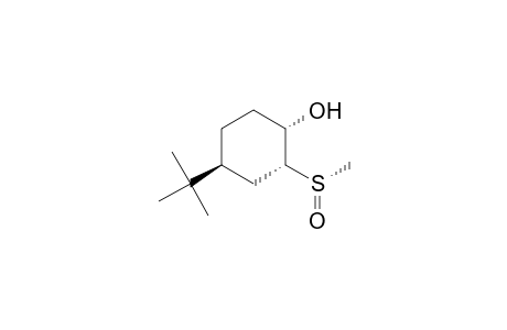[1S*,2R*,4S*,(S)R*]-4-(1,1-dimethylethyl)-2-(methylsulfinyl)cyclohexanol