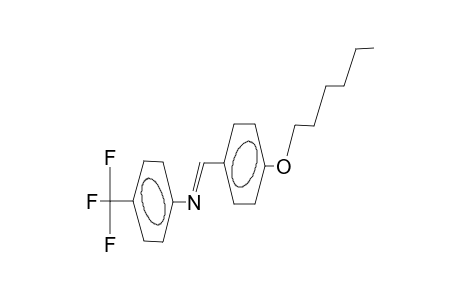 1-Trifluoromethyl-4-(4-hexyloxybenzylideneamino)benzene