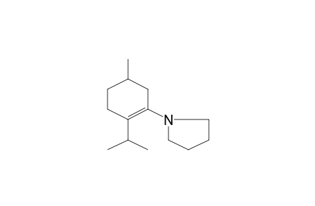 Pyrrolidine, N-(menth-3-en-3-yl)-
