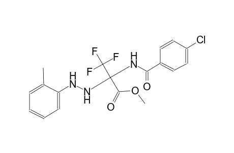 alanine, N-(4-chlorobenzoyl)-3,3,3-trifluoro-2-[2-(2-methylphenyl)hydrazino]-, methyl ester