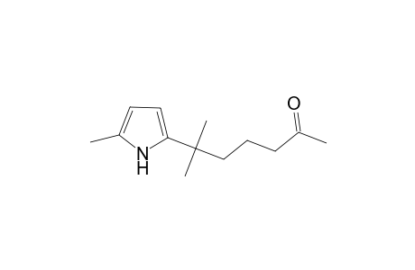6-Methyl-6-(5-methyl-1H-pyrrol-2-yl)-2-heptanone