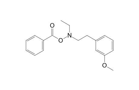 O-Benzoyl-N-ethyl-N-(3-methoxyphenethyl)hydroxylamine