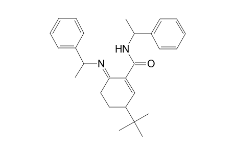 3-tert-Butyl-N-(1-phenylethyl)-6-[(1-phenylethyl)imino]cyclohex-1-enecarboxamide