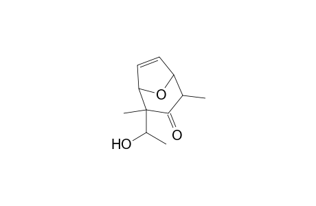 2-(1'-Hydroxyethyl)-2,4-dimethyl-8-oxabicyclo[3.2.1]oct-6-en-3-one