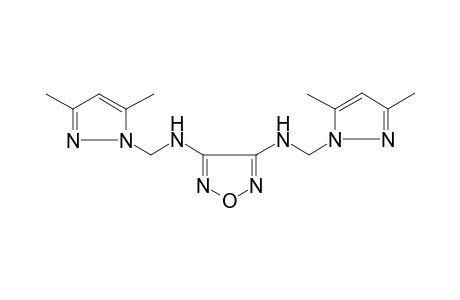 N,N'-Bis-(3,5-dimethyl-pyrazol-1-ylmethyl)-furazan-3,4-diamine