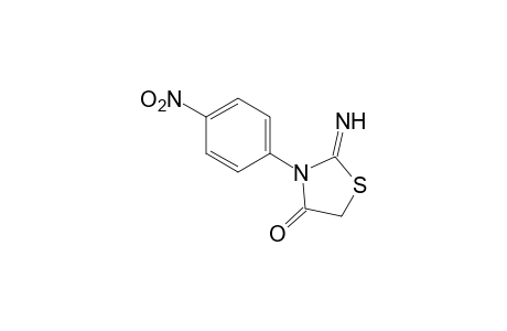 2-imino-3-(p-nitrophenyl)-4-thiazolidinone