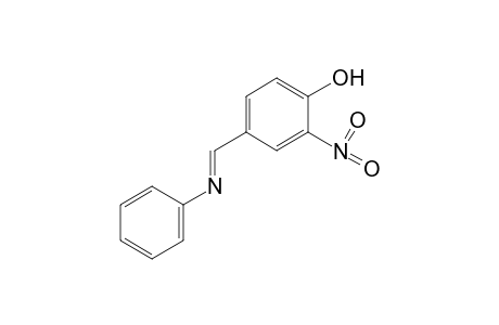 2-nitro-4-(N-phenylformimidoyl)phenol